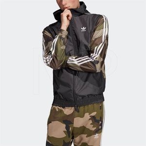 Adidas Camo Windbreaker